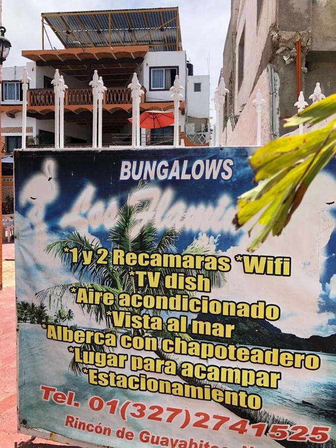 Bungalows Flamingos Rincon de Guayabitos Bagian luar foto