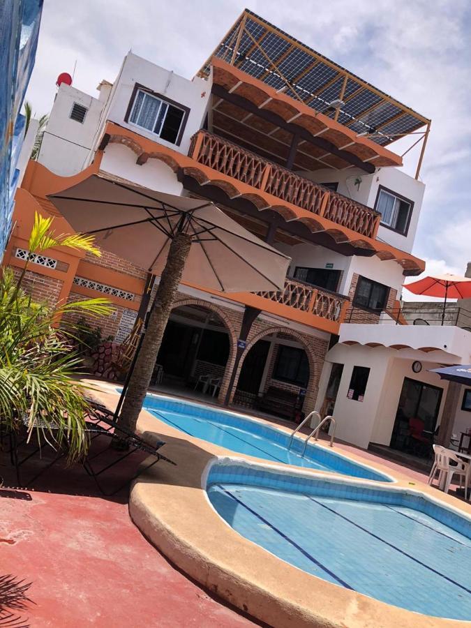 Bungalows Flamingos Rincon de Guayabitos Bagian luar foto