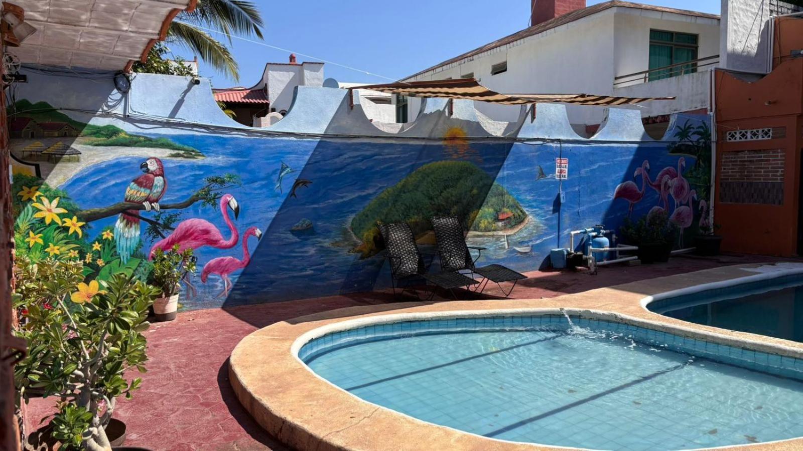 Bungalows Flamingos Rincon de Guayabitos Bagian luar foto