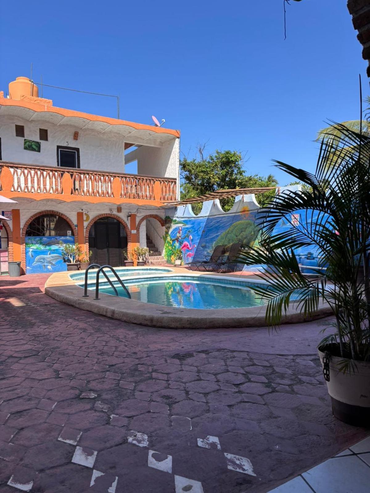 Bungalows Flamingos Rincon de Guayabitos Bagian luar foto
